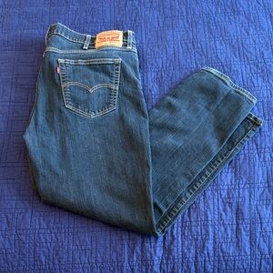 Levi's Classic Blue Jeans with Signature Patch